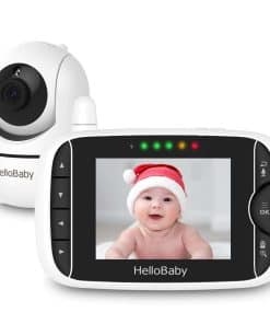 Monitor de Video para Bebé HelloBaby con Cámara Remota