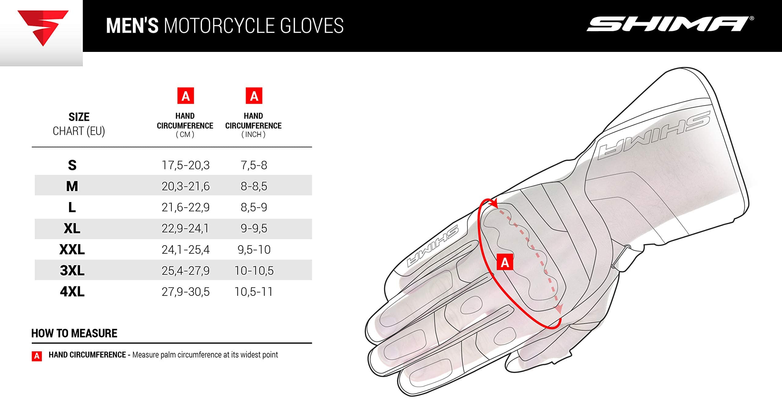 Guantes de Moto SHIMA BLAZE para Hombre - -Fluo - Imagen 5