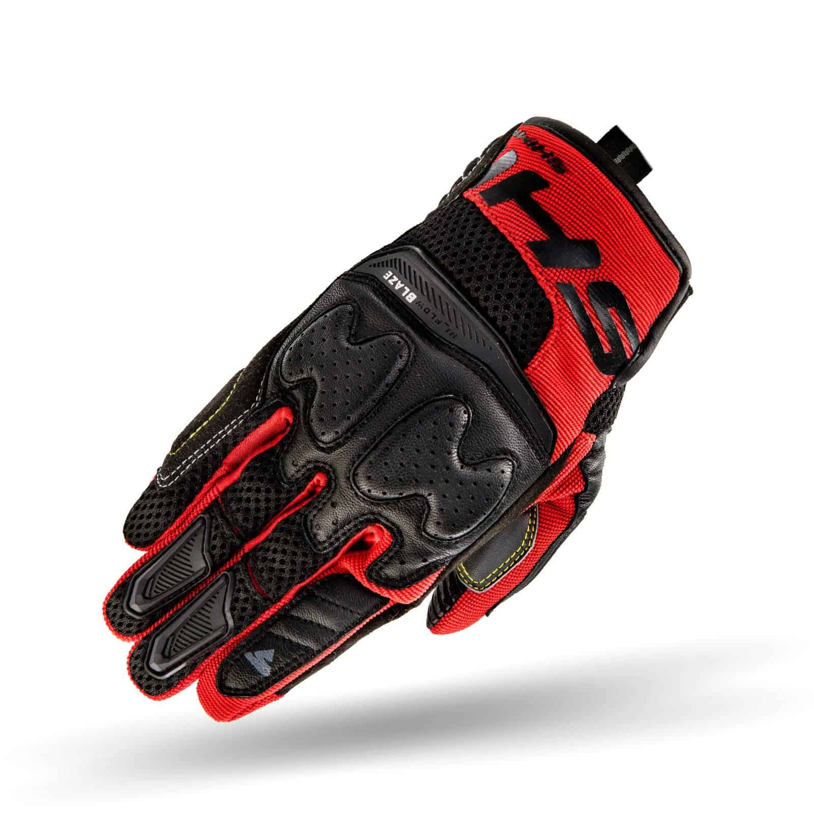 Guantes de moto SHIMA BLAZE para hombres - -Rojo