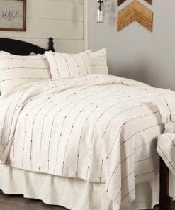 Colcha de Rayas Piper Classics Farmcloth Twin, 90" x 70",