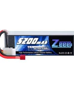 Batería Lipo Zeee 4S 5200mAh 14.8V 60C con Funda Suave y