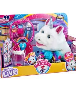 Set de Veterinario de Unicornio Little Live RAINGLOW