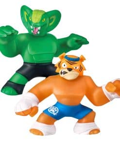 Paquete de 2 figuras de acción Heroes of Goo Jit Zu que