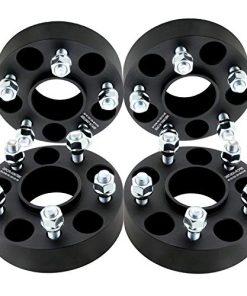 DCVAMOUS 4PC Separadores de Rueda Hubcentrica Negros 5x4.5