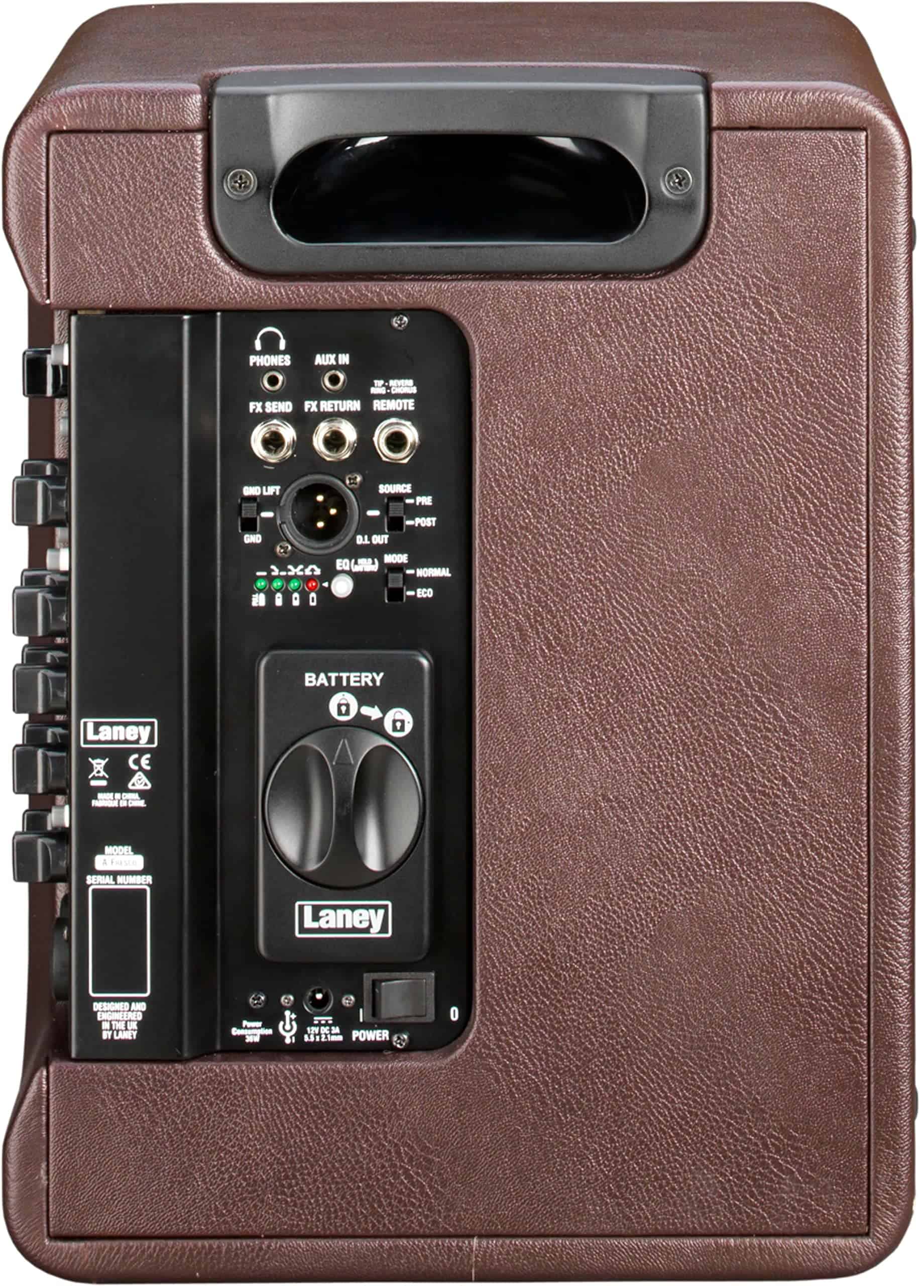 Amplificador de Guitarra Acústica Laney, Marrón (A-Fresco 2) - Imagen 3
