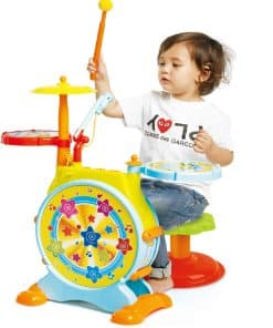 Set de Batería para Niños Prextex - Incluye Micrófono de