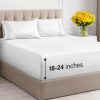 Juego de sábanas Queen Extra Deep Pocket - 4 Piezas de