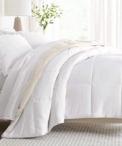 Juego de Edredón Reversible Linen Market Queen (3 Piezas) -