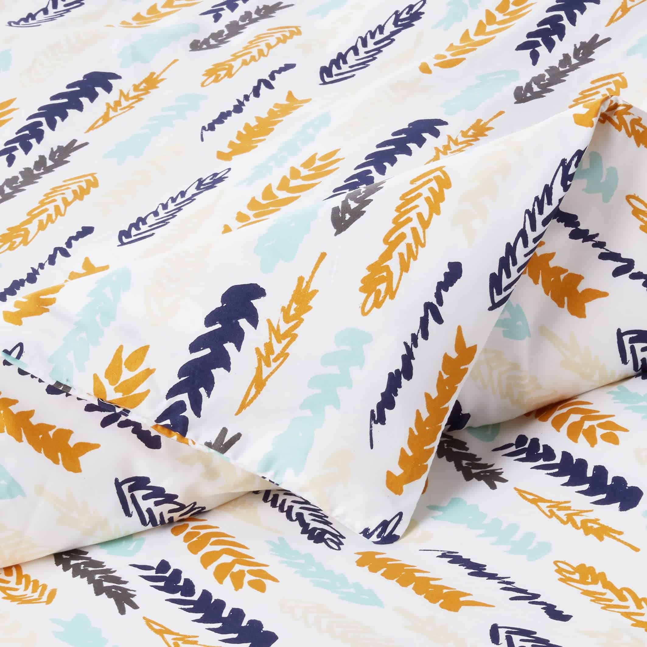 Linen Market Funda de Edredón Tamaño King (Azul Marino) - - Imagen 4