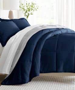 Juego de Edredón Reversible para Individual (2 Piezas) -