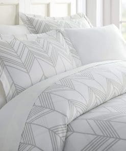 LINEN MARKET Funda nórdica Queen (Gris Claro) - Experimenta