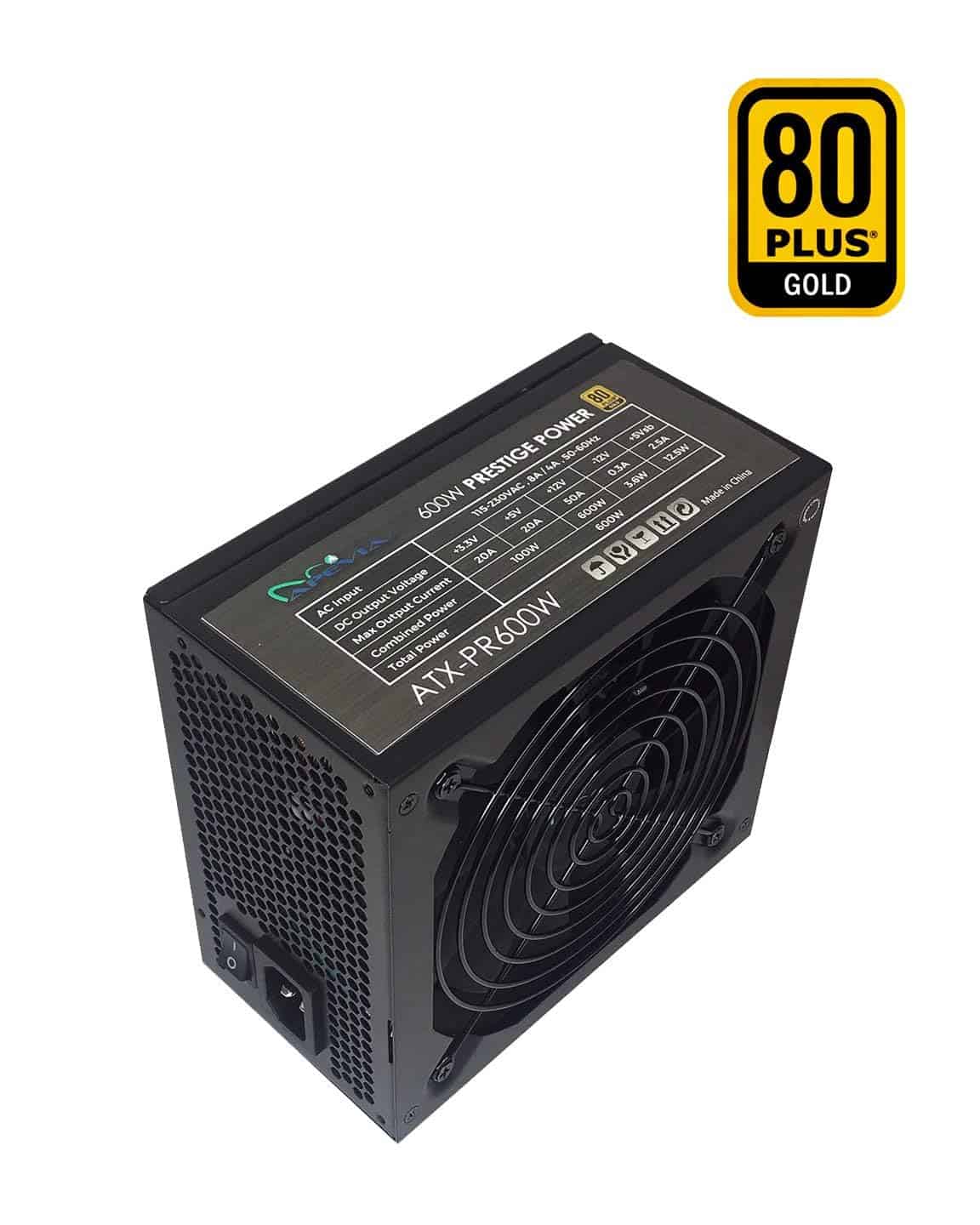 Fuente de alimentación para juegos Apevia ATX-PR600W - Imagen 5
