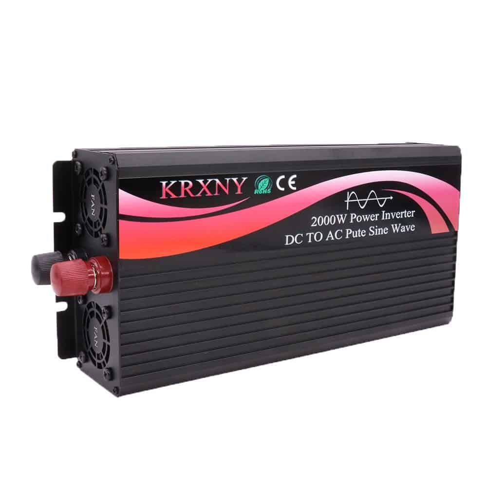 Inversor de Corriente de Onda Senoidal Pura KRXNY 2000W 24V - Imagen 6
