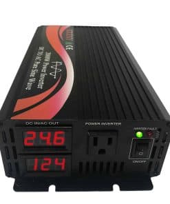 Inversor de Corriente de Onda Senoidal Pura KRXNY 2000W 24V