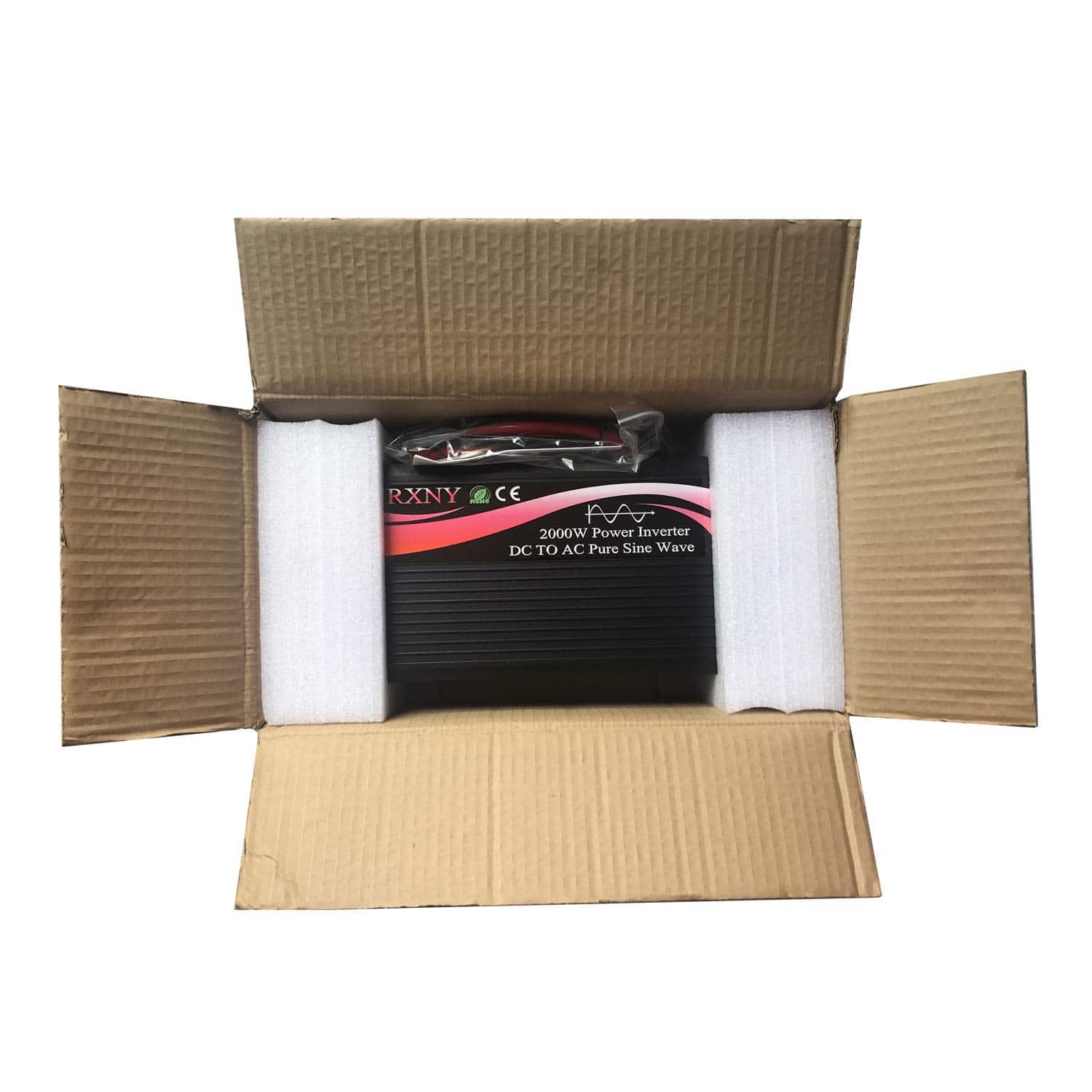 Inversor de Corriente de Onda Senoidal Pura KRXNY 2000W 24V - Imagen 8