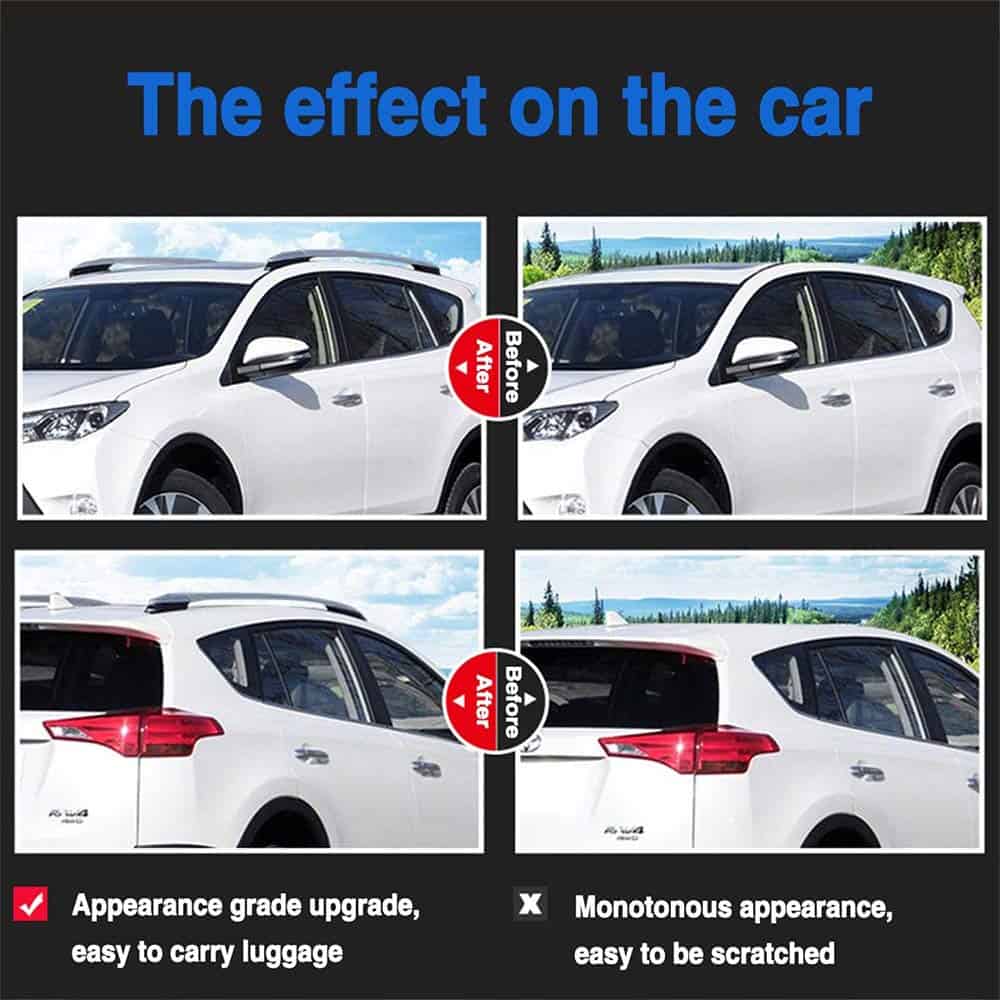Barra transversal de portaequipajes Yeeoy compatible con - Imagen 8