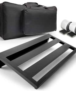 AxcessAbles Pedalera de Guitarra 20" x 12" Ligera de 4lb de