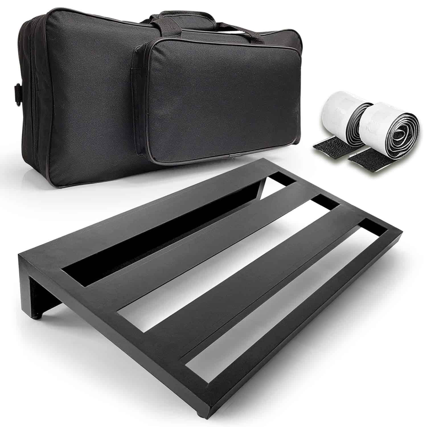 AxcessAbles Pedalera de Guitarra 20" x 12" Ligera de 4lb de