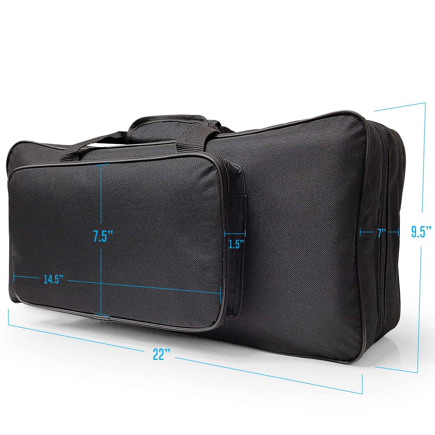 AxcessAbles Pedalera de Guitarra 20" x 12" Ligera de 4lb de - Imagen 3