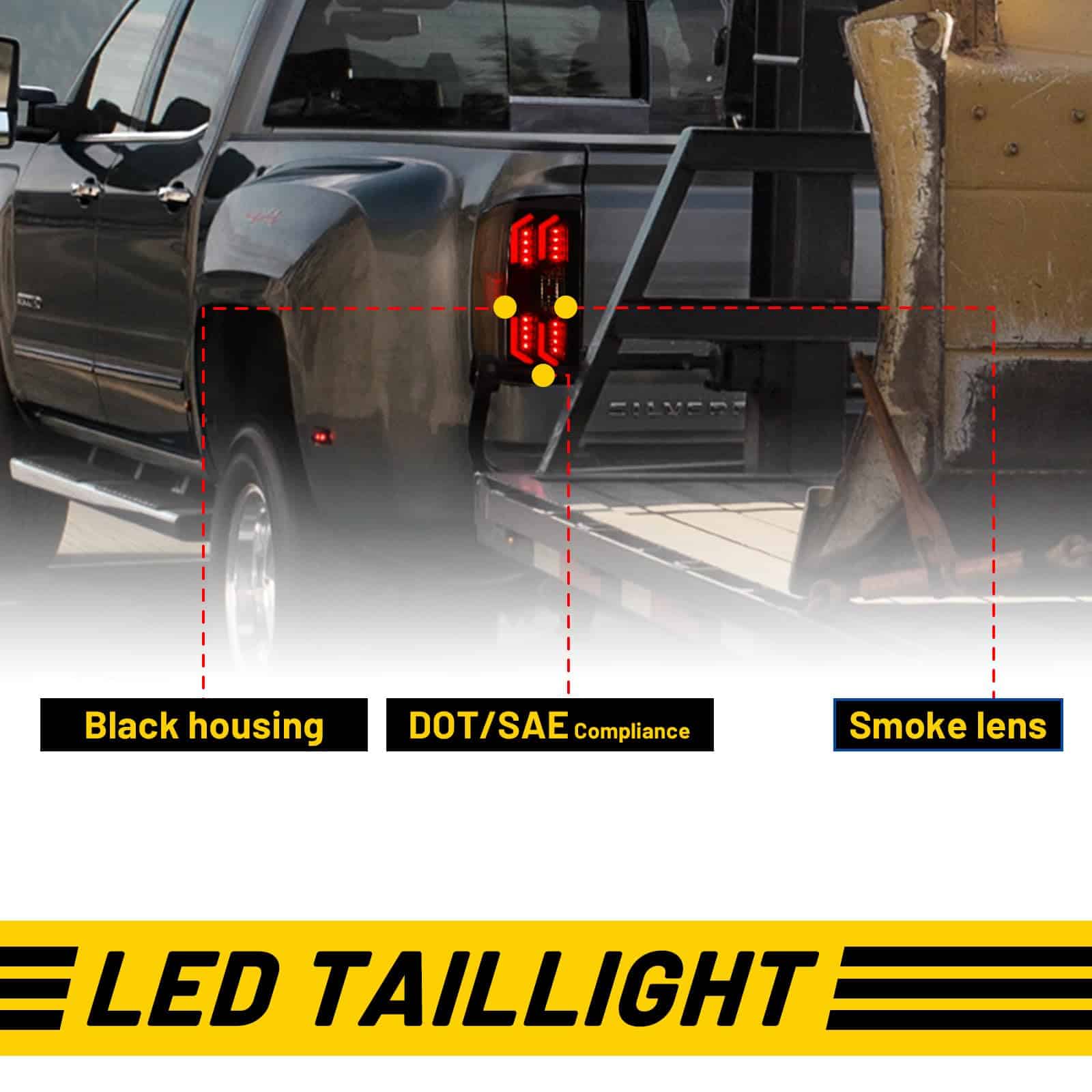 Luces traseras LED AUTOFREE para Chevy Silverado 1500 - Imagen 9