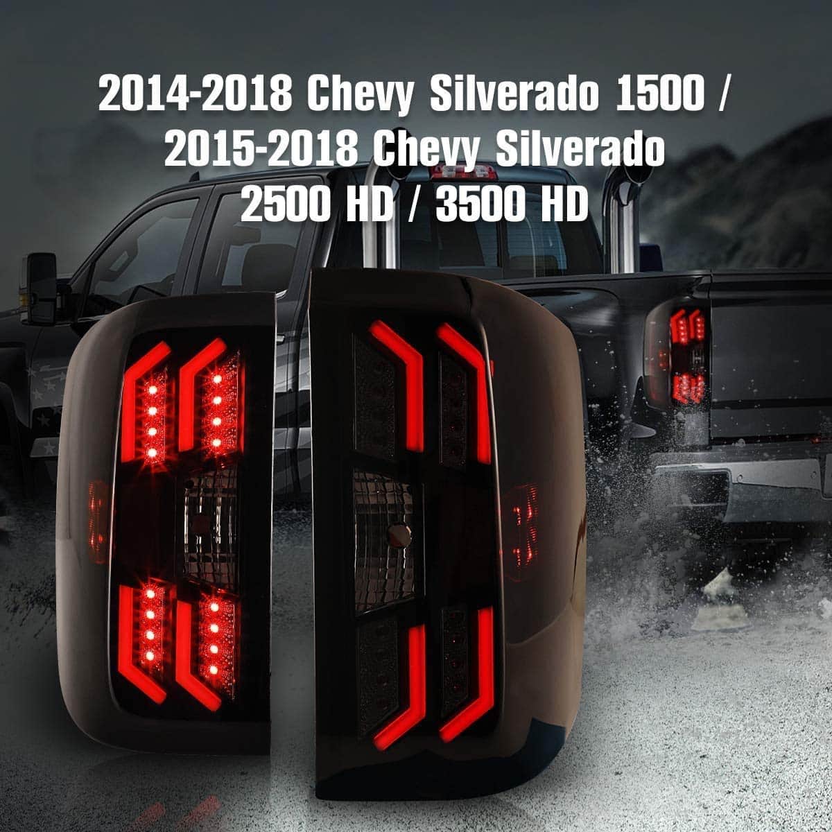 Luces traseras LED AUTOFREE para Chevy Silverado 1500 - Imagen 8