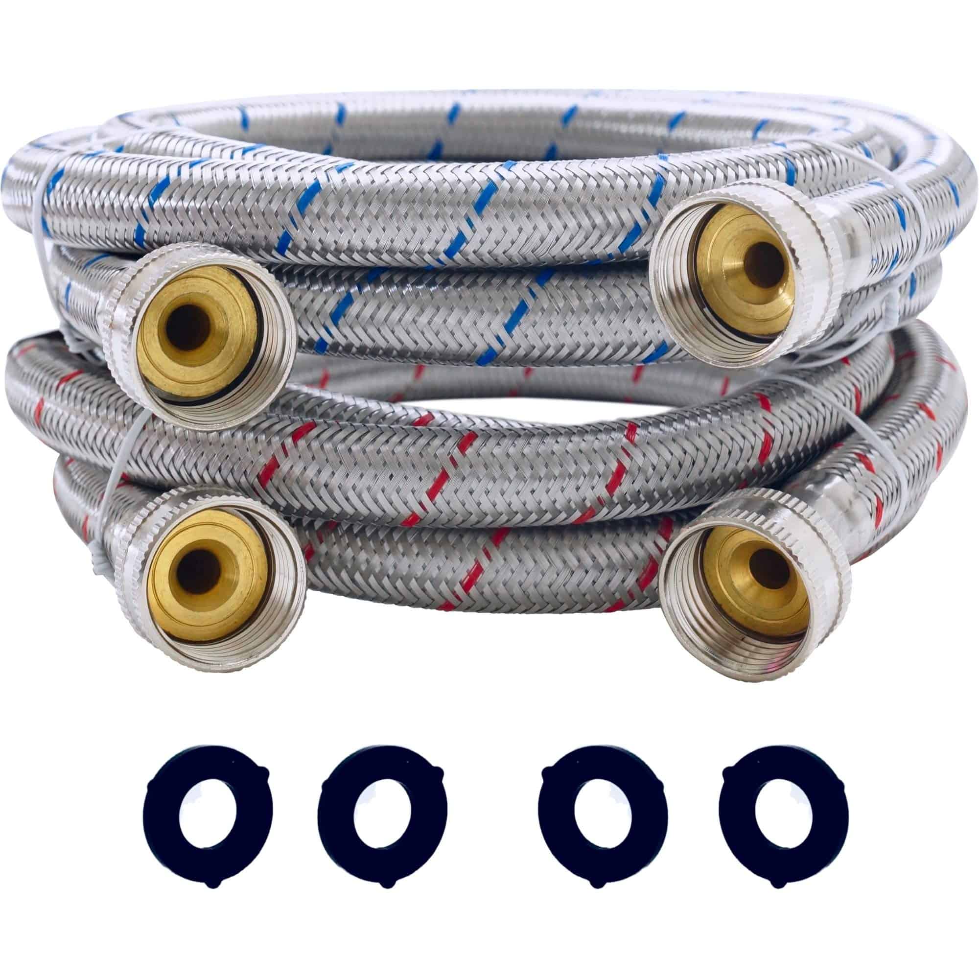 Mangueras de Lavadora ManaCabana 6 pies - Pack Premium de 2
