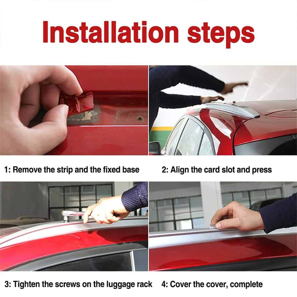 Barras transversales de techo de aluminio para repuesto - Imagen 7