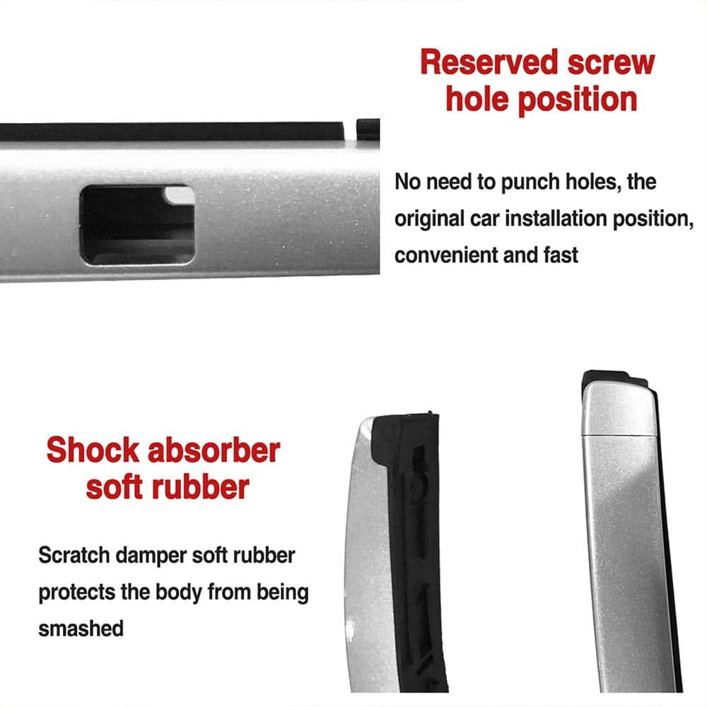 Barras transversales de techo de aluminio para repuesto - Imagen 4