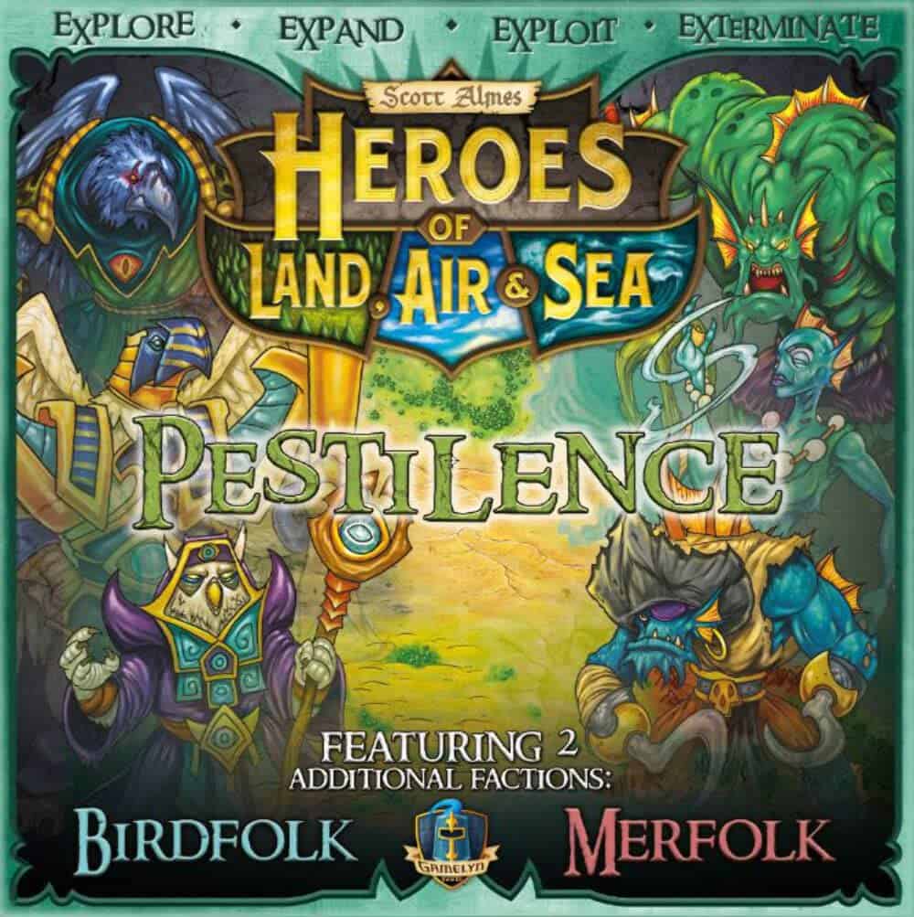 Expansión Plaga de Heroes of Land, Air & Sea de Gamelyn