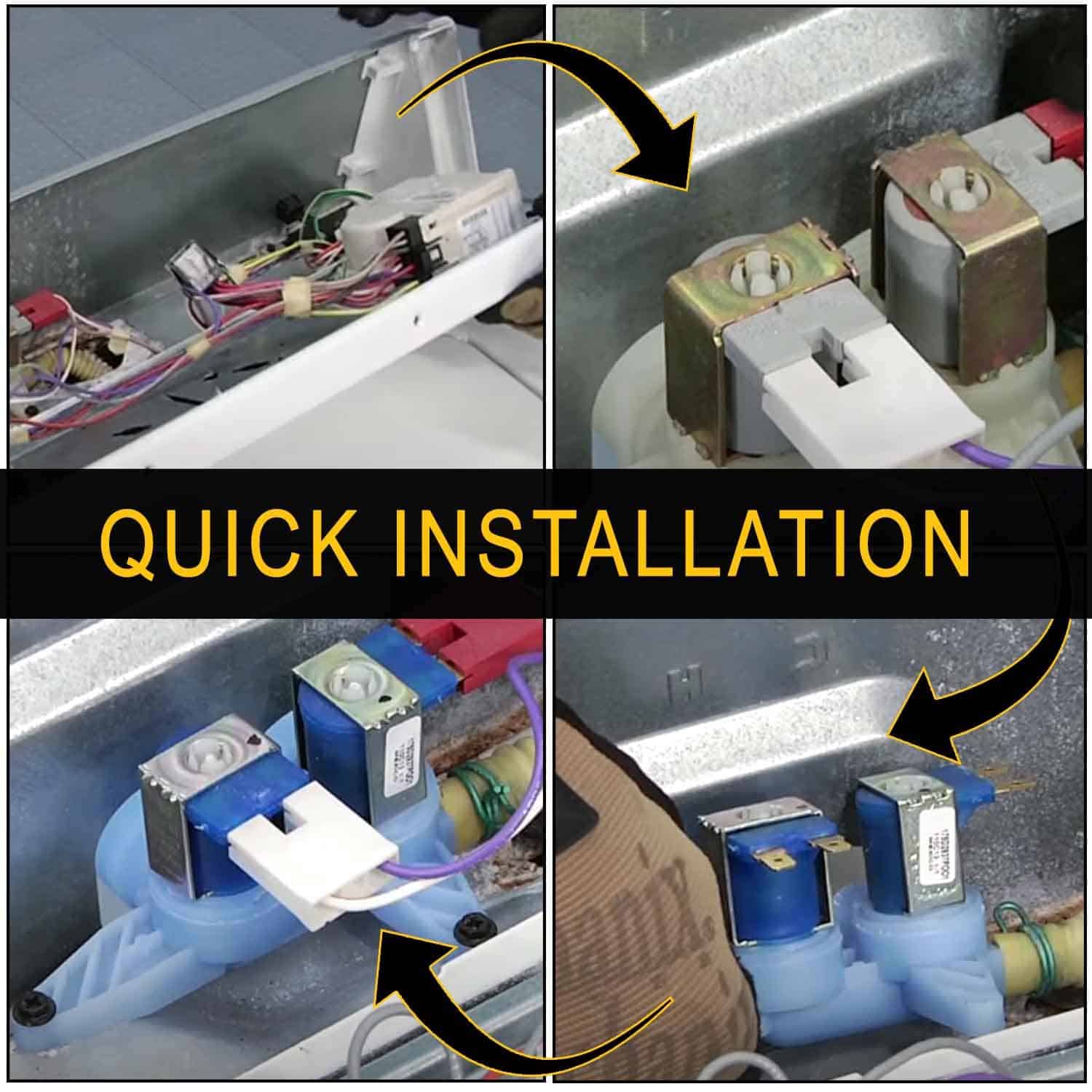 Válvula de entrada de agua para lavadora WH13X10024 por - Imagen 9