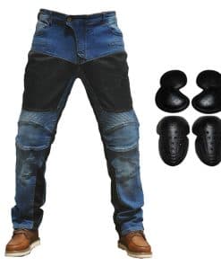 2019 Pantalones de moto para hombre con armadura para