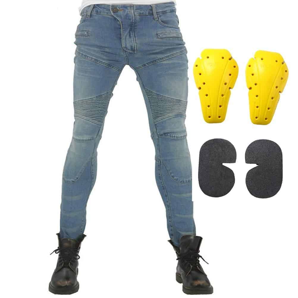 Pantalones de Moto con Armadura para Motocicleta y Ciclismo - Imagen 4