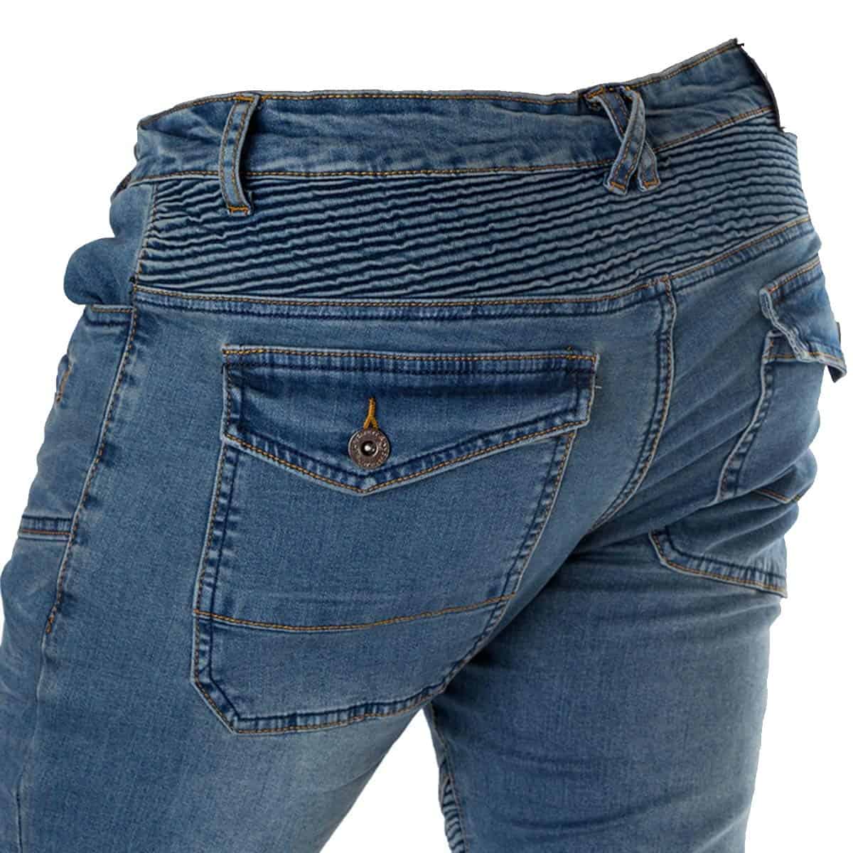 Jeans de Moto con Armadura para Carreras y Ciclismo con 4 - Imagen 6
