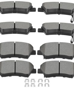 Juego de Pastillas de Freno de Cerámica, SCITOO 8 piezas