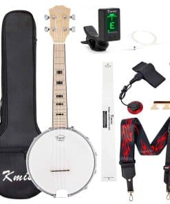 Banjolele Kmise, Banjo Ukulele Tamaño Concierto 23 Pulgadas