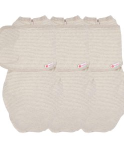 Paquete de Mantas embé Swaddle (3X Rayas de Avena)