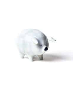 Alcancía de Cerámica a Cuadros Azul Coton Colors