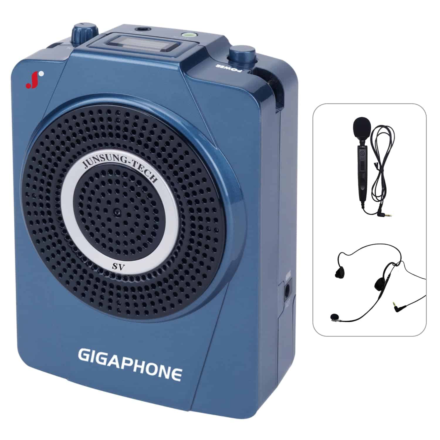 Amplificador de voz portátil GIGAPHONE SV 40W con micrófonos