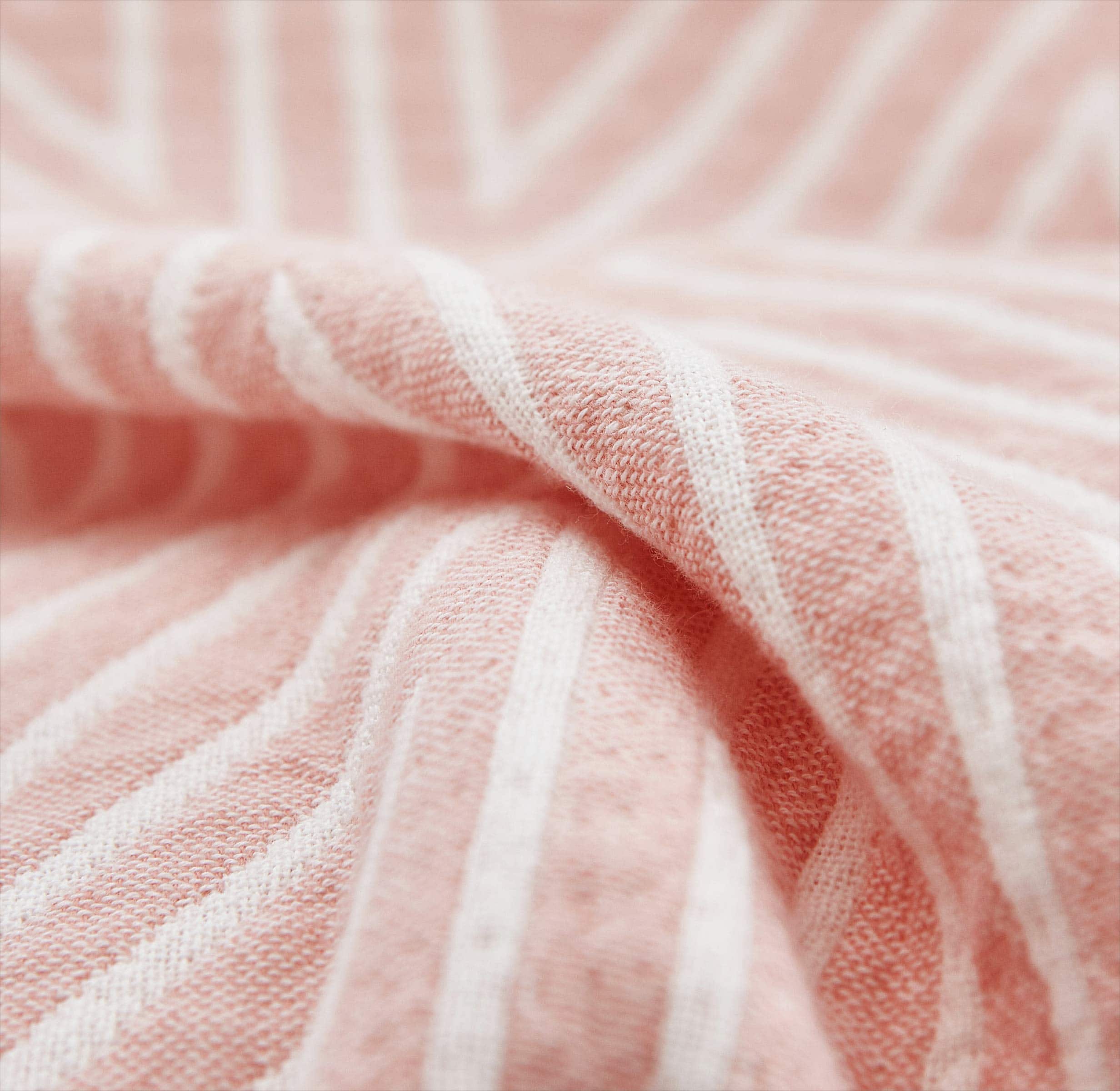 Manta Reversible de Verano de Cuadros Rojos Rayados MEJU - Imagen 5