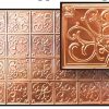 Melody Jane Dollhouse Tin Ceiling Real Copper Miniatura