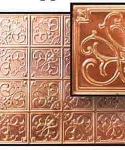 Melody Jane Dollhouse Tin Ceiling Real Copper Miniatura
