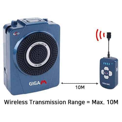 Amplificador de Voz Inalámbrico Portátil GIGAPHONE TB2000 - Imagen 5