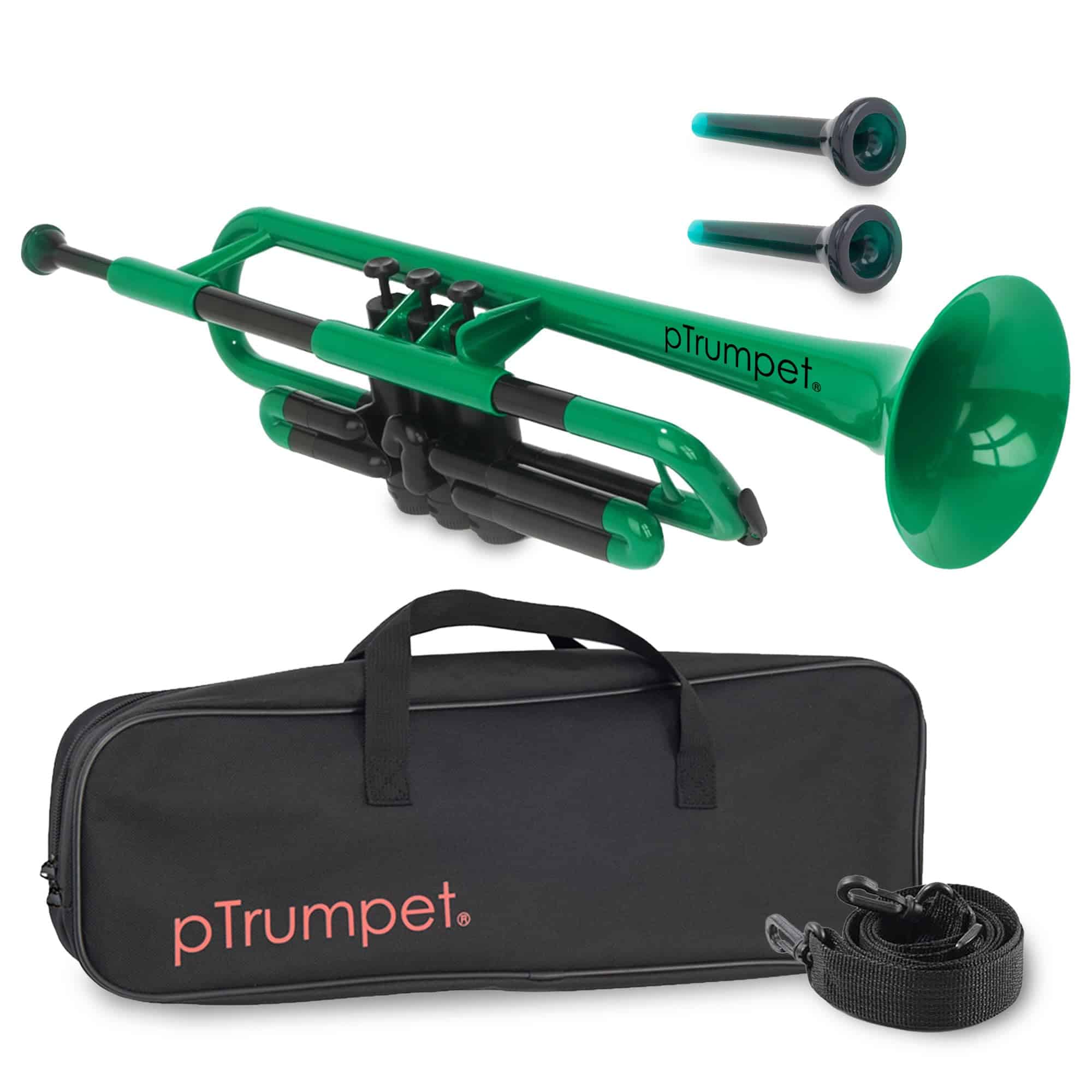 PINSTRUMENTS pTrumpet Trompeta de Plástico | Boquillas 3c y