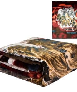 Manta de Franela Ultra Suave JPI Alaska Favorites - Diseño