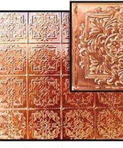 Melody Jane Dollhouse Techo de Cobre Real Miniatura 1:12