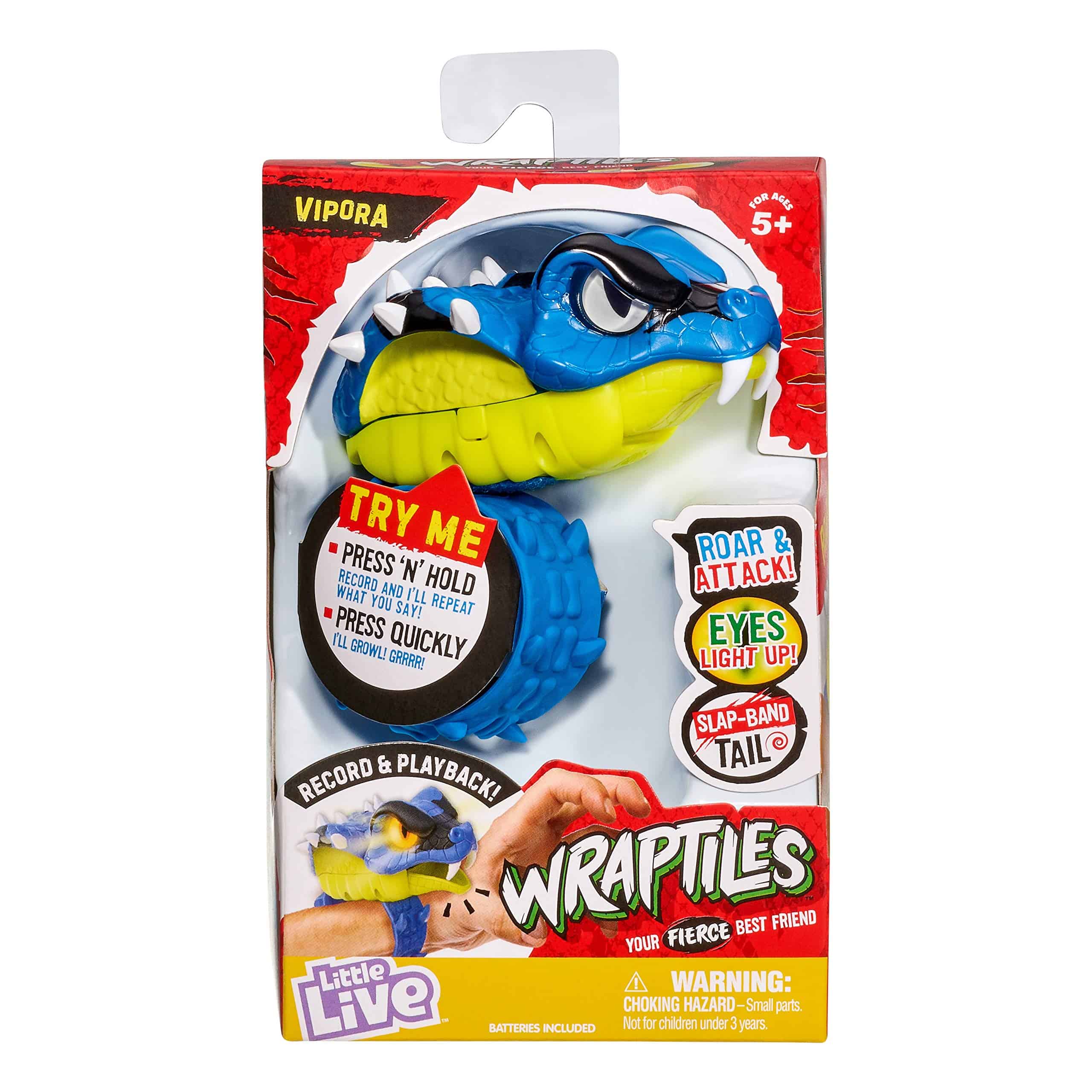 Little Live Pets Wraptiles - Víbora, Multicolor - Imagen 3