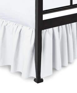 Ruffled Bed Skirt Split Corners Ultrasoft Poly