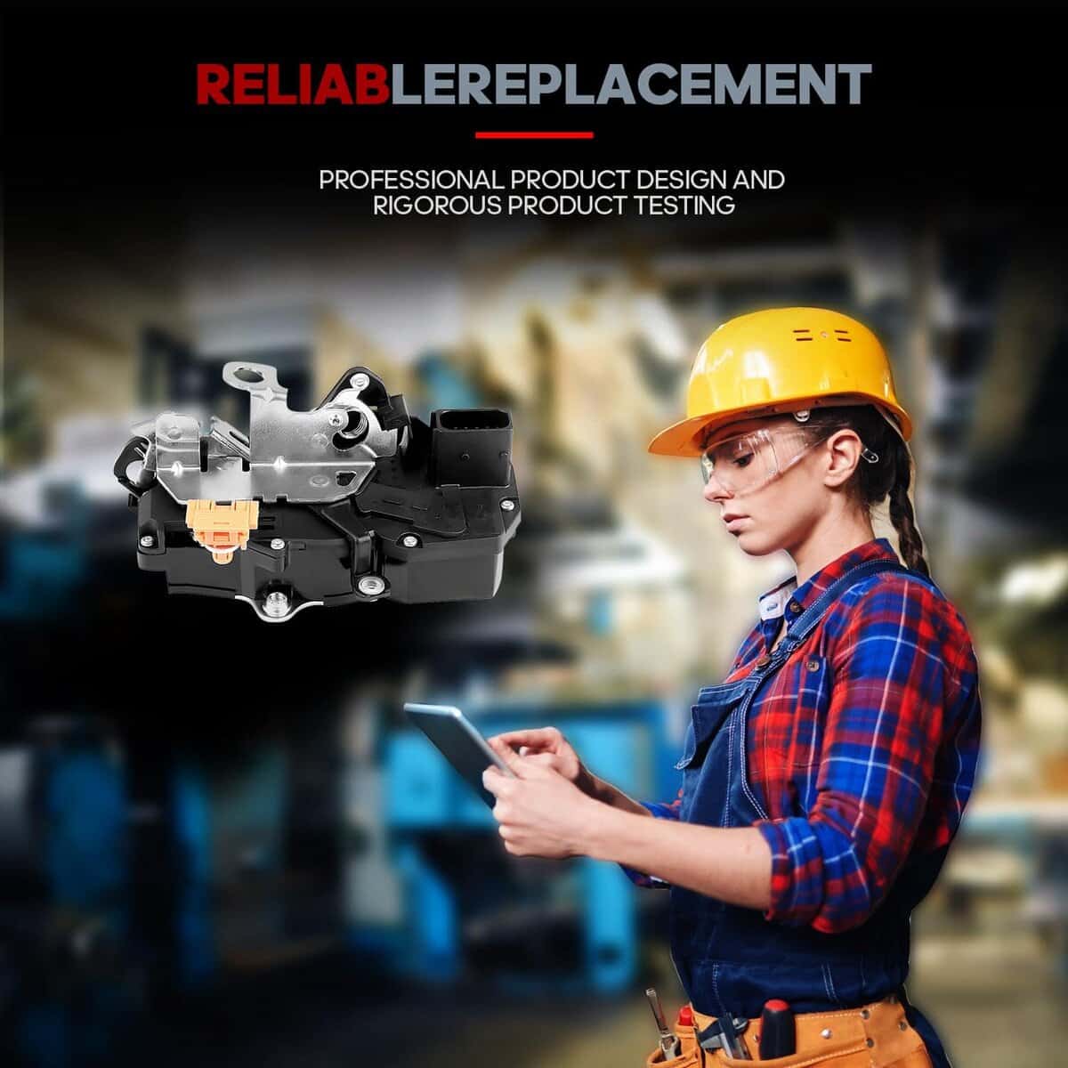 cciyu Actuador de Seguro de Pestillo de Puerta Compatible - Imagen 8