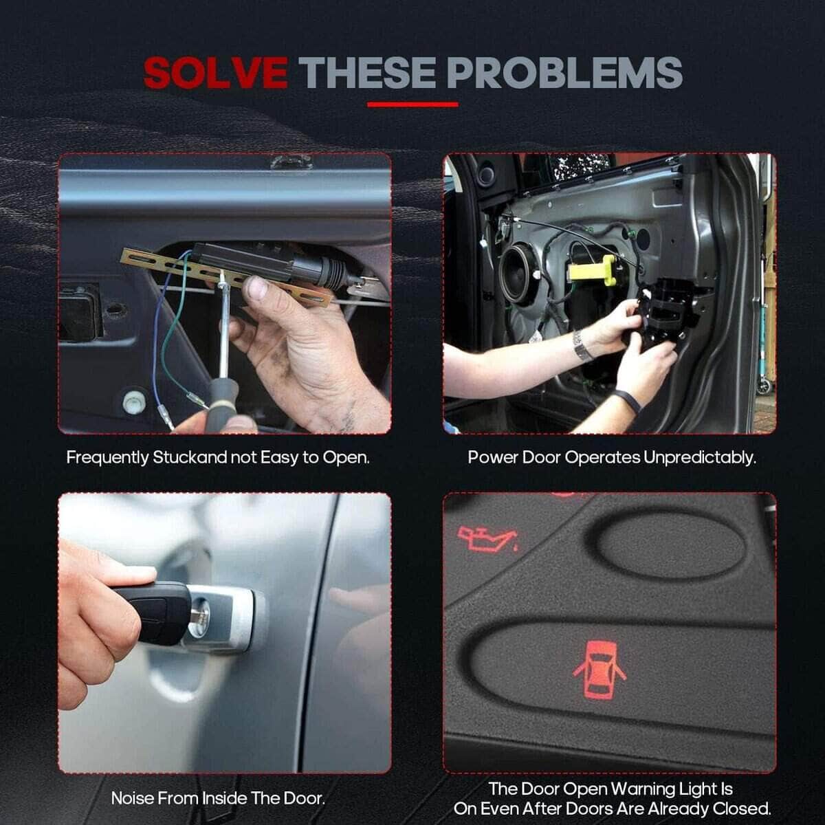 cciyu Actuador de Seguro de Pestillo de Puerta Compatible - Imagen 4