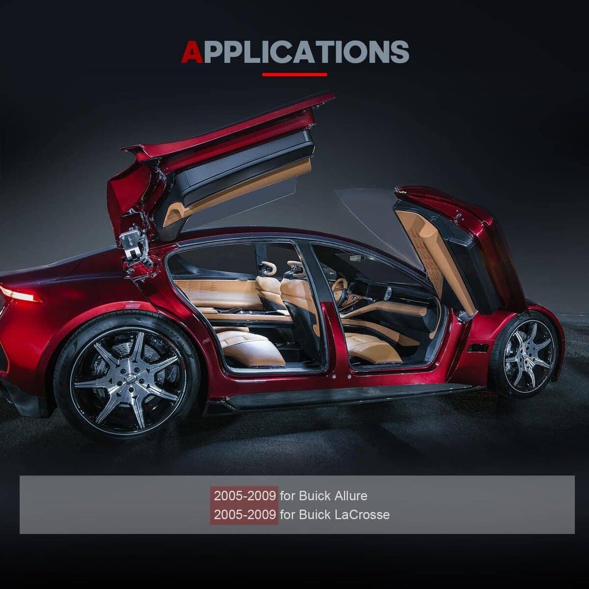 cciyu Actuador de Seguro de Pestillo de Puerta Compatible - Imagen 6